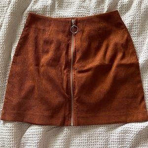 Corduroy Skirt